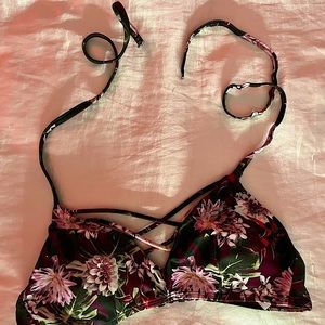 Floral magenta/purple Two piece